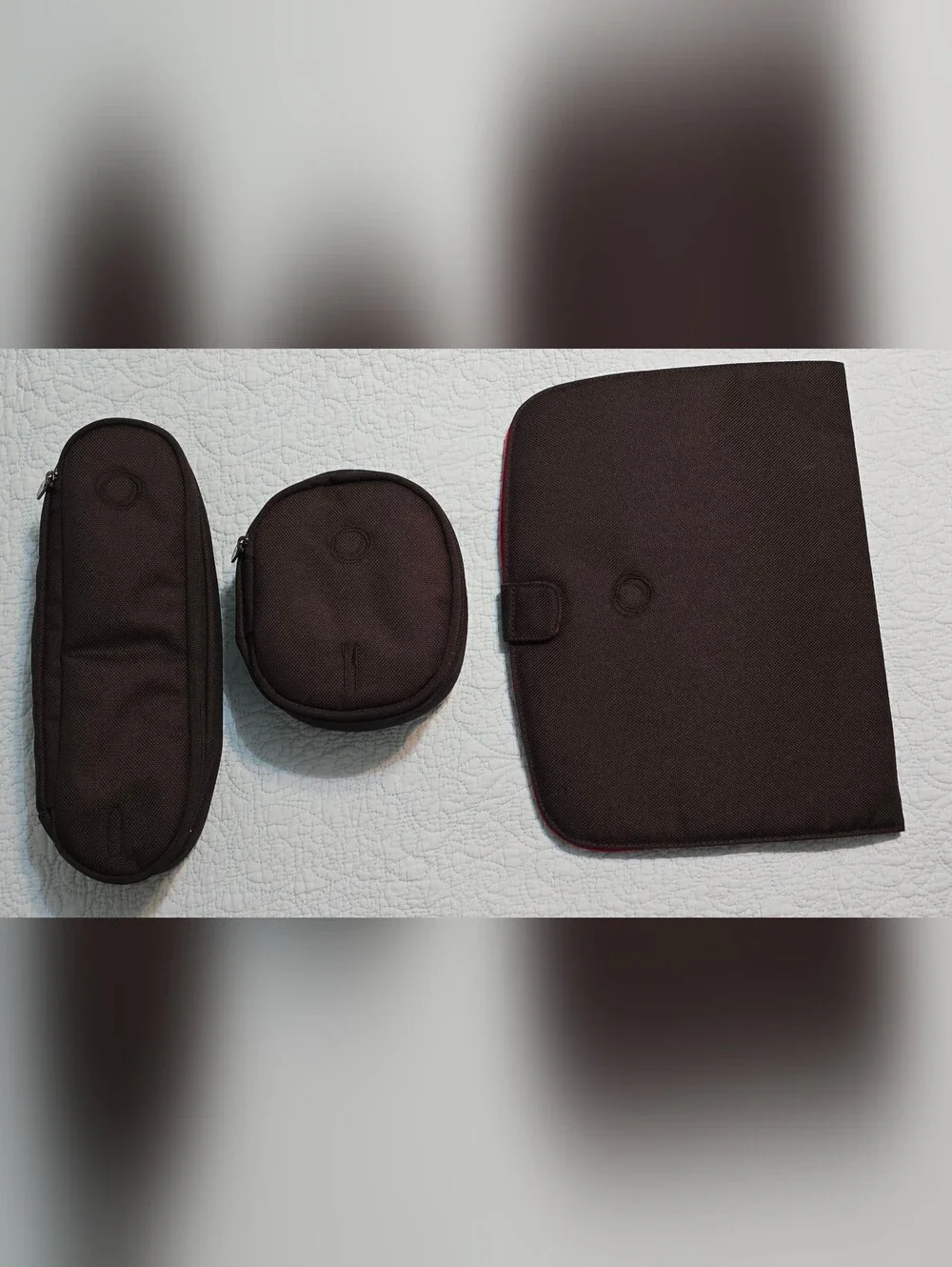 Bugaboo Leather Diaper Bag & Accessories